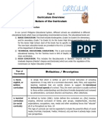 Lesson 2types of Curriculum