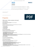 Programa - XVIII Congreso Argentino de Dermatología Pediátrica - CADP 2023