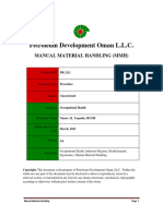 PR-2111 Manual Material Handling (MMH)