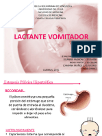 Lactante Vomitador