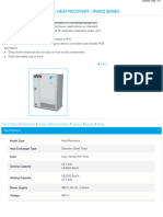 RWEQ144TAYDA HR HeatRecovery RWEQSeries