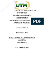 Tarea 1 Procesal Civil RITZA