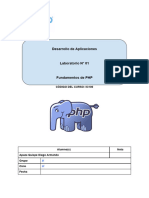 Laboratorio 01 - Fundamentos Ed PHP