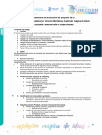 Lineamientos de Evaluación de Proyecto IyC