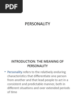 Personality