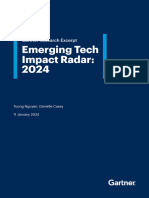 Emerging Tech Impact Radar 2024