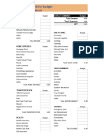 Budget Tracker