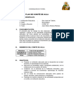 Plan de Comité de Aula 2024 - 1