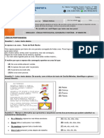 Simulado - Port. Hist. Geo. 4ºbim