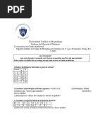 Segundo Trabalho de Estatistica de 2022