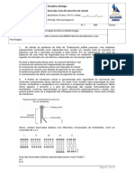 Lista de Exercícios - Citologia e Biotec