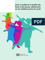 Normes Destinées À Améliorer La Qualité Des Soins Des Enfants Et Des Jeunes Adolescents Dans Les Établissements de Santé