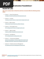 Oracle Cloud Infrastructure Foundations I Hands On Labs