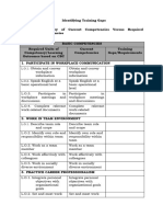 01C Comparing and Cross Matching of Competencies