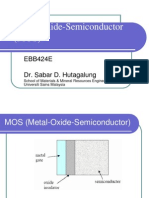 Chapter 3 Metal Oxide Semiconductor (MOS)