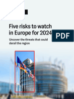 The Economist Intelligence Unit - Five Risks To Watch in Europe