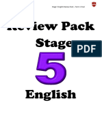 Stage 5 English Term 1 Final Review Pack Answers