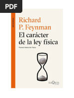 Feynman Richard - El Caracter de La Ley Fisica