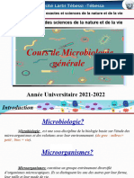 Cours de Microbiologie Generale