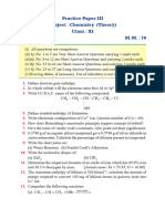 11 Chemistry Sample Papers 2018 2019 Set 3