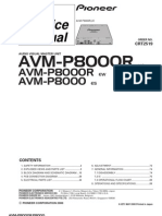 Avm-P 8000 CRT2519