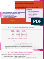 Geometric Design of Highways and Streets 2021.2022