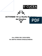 ACTIVIDAD 10 La Huella Ecológica Del Hombre