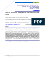 Effect of Pruning and Row Distance On Some Characteristics in Karela