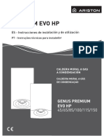 Manual Instalacion - Genus Premium Evo HP - Ariston