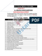 Ustani Jee 1ST Year Physics Preparation Paper 2024-2