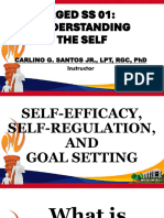 Self-Efficacy, Self-Regulation, and Goal Setting