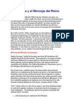 La Creencia EscatolÓgica de Manuel Lacunza, y El To Del Adventismo Del Reino Original