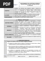 Procedimiento de Auditorias Internas V.2