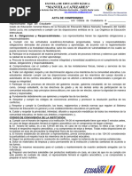 Acta de Compromiso 2024-2025