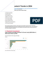 Top Ten Cleantech Trends in 2024