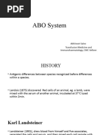 ABO Blood Group System