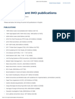 Listing of Current IMO Publications