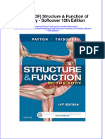 Secfile - 828dwnload Full Structure Function of The Body Softcover 15Th Edition PDF