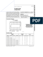 54LS85/DM54LS85/DM74LS85 4-Bit Magnitude Comparators: General Description