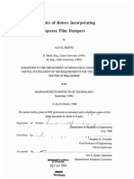 Dynamics of Rotors Incorporating Squeeze Film Dampers: Ignatur of A U Hor..