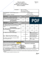 Fiche de Controle Batteries ALIM 48V ROME