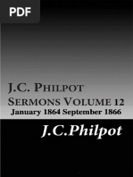 J.C. Philpot Sermons Volume 12