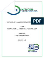 Ensayo Del Simbolo de La Medicina Veterinaria