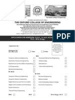 Application Form Engg