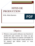 Los Costes de Produccion