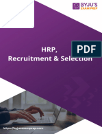 HRP Recruitment Selection 191681893850616