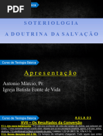 Soteriologia - Doutrina Da Salvação - Aula 03