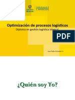 Optimización de Procesos Logisticos