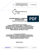 Informe Ambiental de Interventoria Feb - CR25