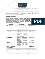 Asignacion de Recursos para El SG - SST Año 2023